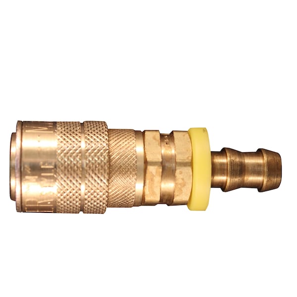M Style Push-Lock Coupler, 3/8" Hose, PK50