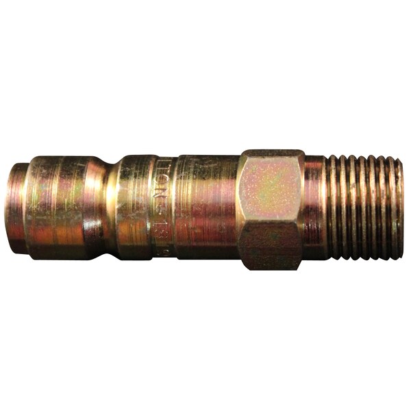 G Style Industrial Plug, 3/8" MNPT, PK100