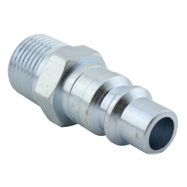 H Style Industrial Plug, 3/8" MNPT, PK100