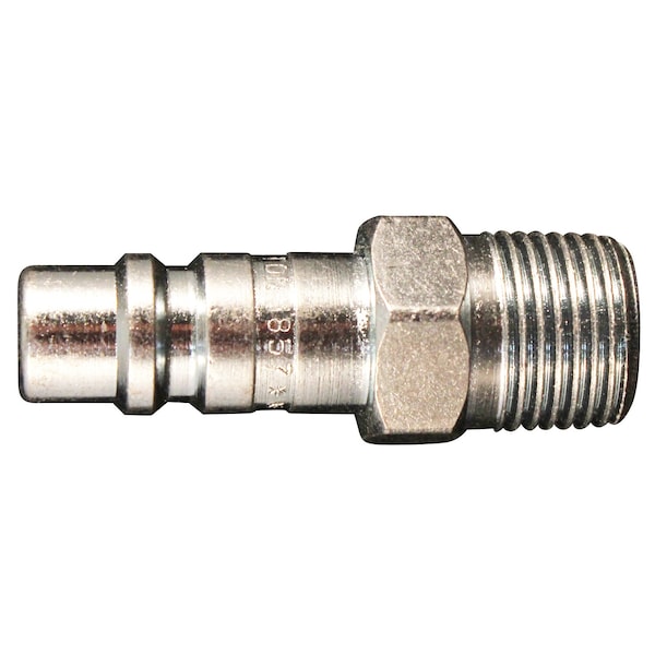 G Style Industrial Plug, 1/2" MNPT, PK100