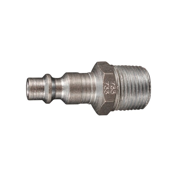 M Style Industrial Air Plug, 3/8" MNPT, PK250