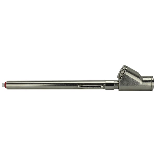 Dual Head Straight Foot Truck Tire Gauge, 120 PSI, PK50