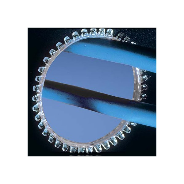 Grommet Edging, .079" Thick, White, 100ft L