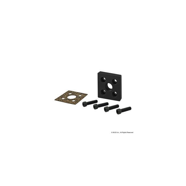 Sq. Pressure Manifold Feed Plate, 5 Hole