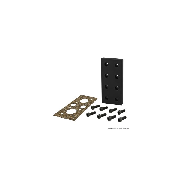 Pressure Manifold Stopper Plate, 8 Hole