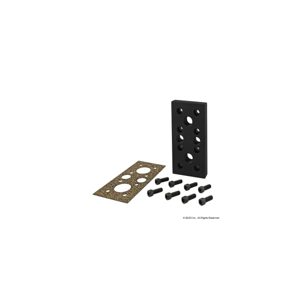 Pressure Manifold Feed Plate, 12 Hole