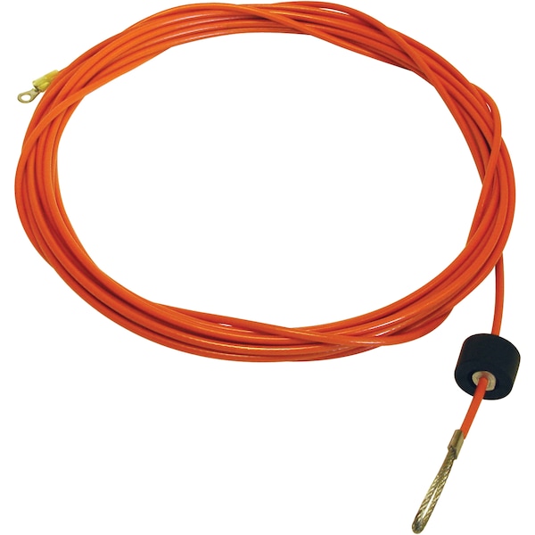 Static Discharge Galvanized Cable 35Ft L