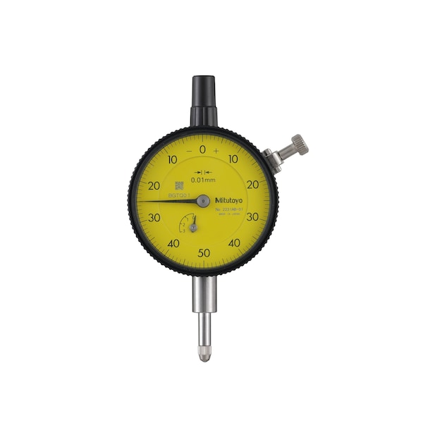 Dial indicator, 0.01-2.5 mm