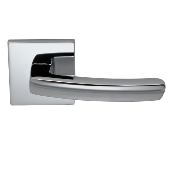 Square Rose Priv 2-3/4" BS Full Lip 1-3/8" Doors BR CH 226 LVR