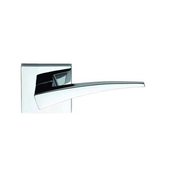 Square Rose Pass 2-3/4" BS Full Lip 1-3/8" Doors BR CH 227 LVR