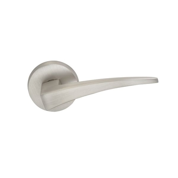 Privacy 2-3/8" Backset, T Strike, 1-3/8" Doors Satin Nickel 227 Lever