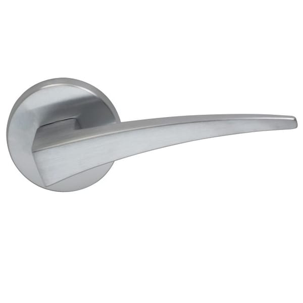 Privacy 2-3/4" Backset, T Strike, 1-3/8" Doors Satin Chrome 227 Lever