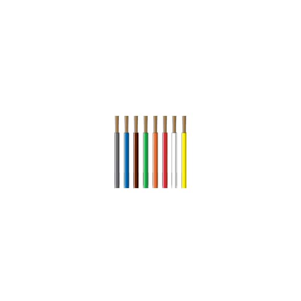 Primary Wire, GPT, 8 AWG, Copper, Red, PVC Jacket, Stranded