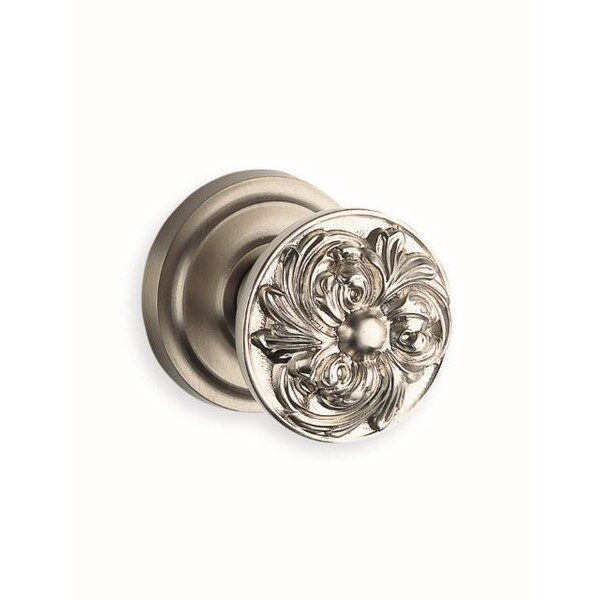 Knob Pass 2-3/4" BS Full Lip 1-3/8" Doors Satin Nickel 232