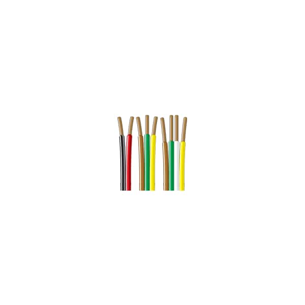 Primary Wire, Trailer Wire, 14 AWG, Copper, Black/Red, PVC Jacket, Stranded