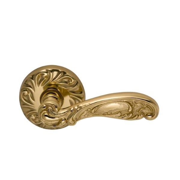 Lever Priv 2-3/4" BS Full Lip 1-3/8" Doors Bright Brass 233