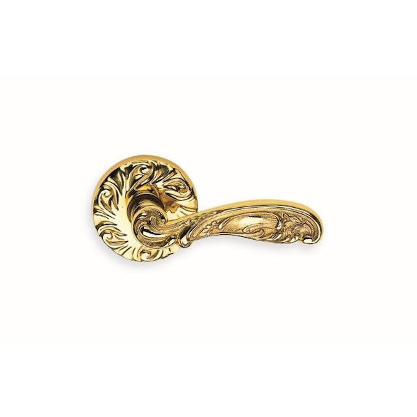 Lever Left Hand Single Dummy Bright Brass 233