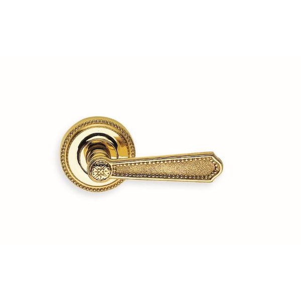 Lever Pass 2-3/4" BS Full Lip 1-3/8" Doors Bright Brass 235