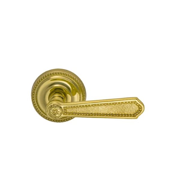Lever Priv 2-3/4" BS Full Lip 1-3/8" Doors Bright Brass 235