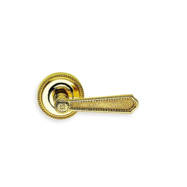 Lever Pass 2-3/4" BS Full Lip 1-3/4" Doors Bright Brass 235