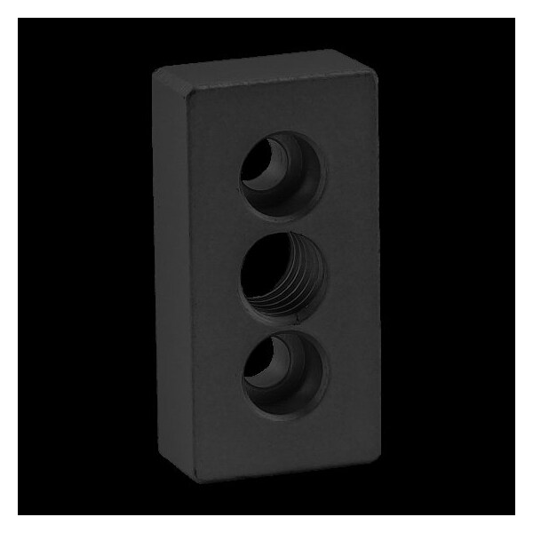 Base Plate 1" X 2" W/1/2-13 Tap In Ctr