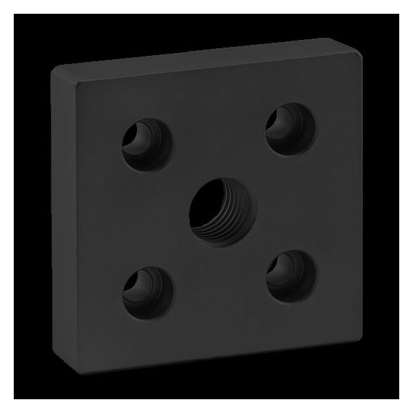 Base Plate 3" X 3" W/3/4-10 Tap In Ctr