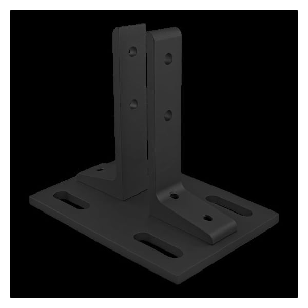 Black Floor Mount Base Plate For 1010