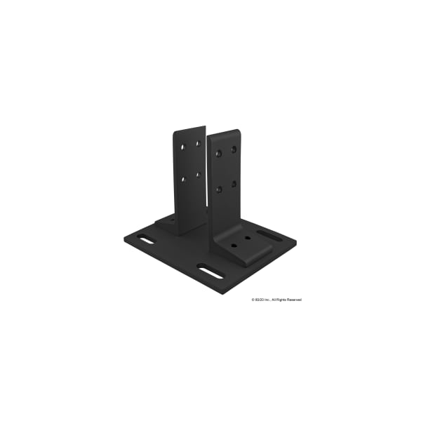 Black Floor Mount Base Plate For 2020