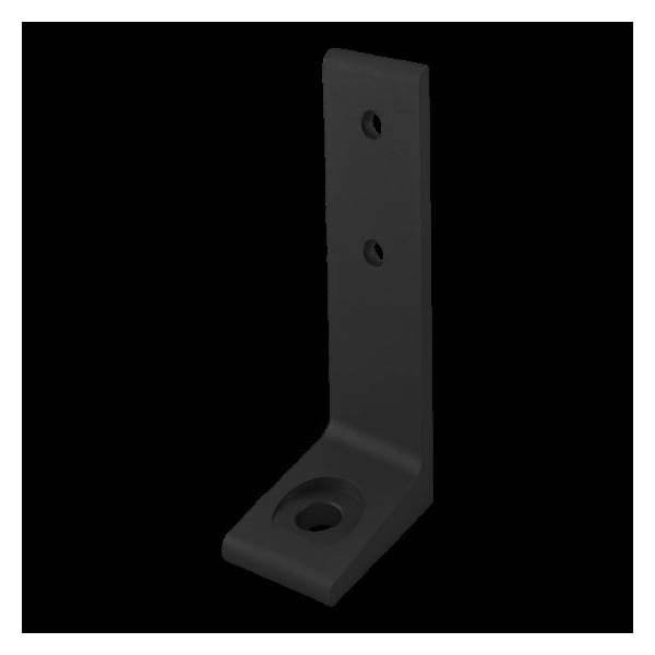 Blk 15S 1.5" Econ Floor Mount Base Plate