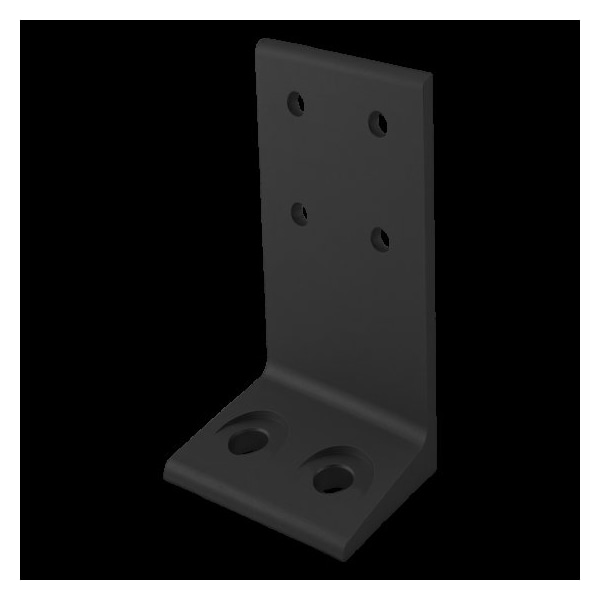 Black 15 S 3" Econ Floor Mt Base Plate