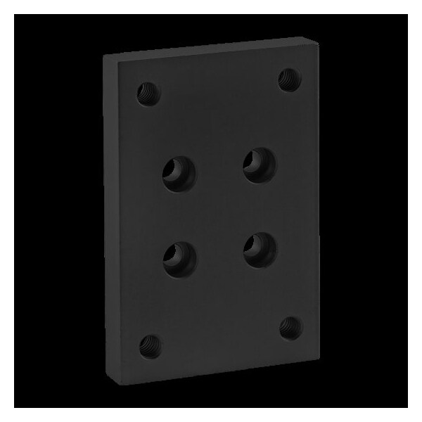 Flange Mount Caster Base Plate, 10 S