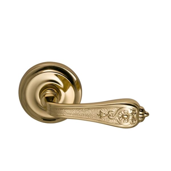 Lever Priv 2-3/4" BS T 1-3/8" Door Thickness Bright Brass 252