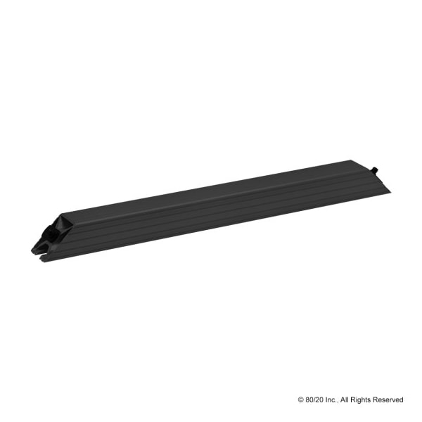 Support, 45 Degree, 1501 X 18" Blk Ano