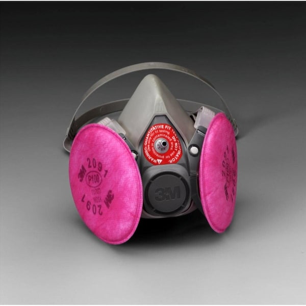 Probed Reusable Respirator Assy 6200, 4 PK