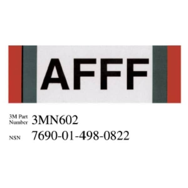 Damage Control Pipe Sign 3MN602DG inAFFF, PK50
