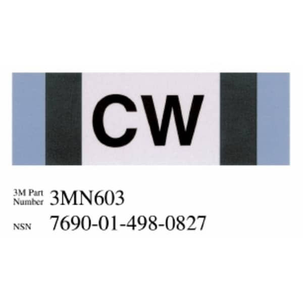 Damage Control Pipe Sign 3MN603DG inCWin, PK50