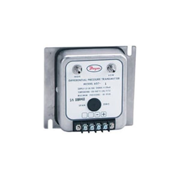 Differential pressure transmitter, range 0-.10" w.c.