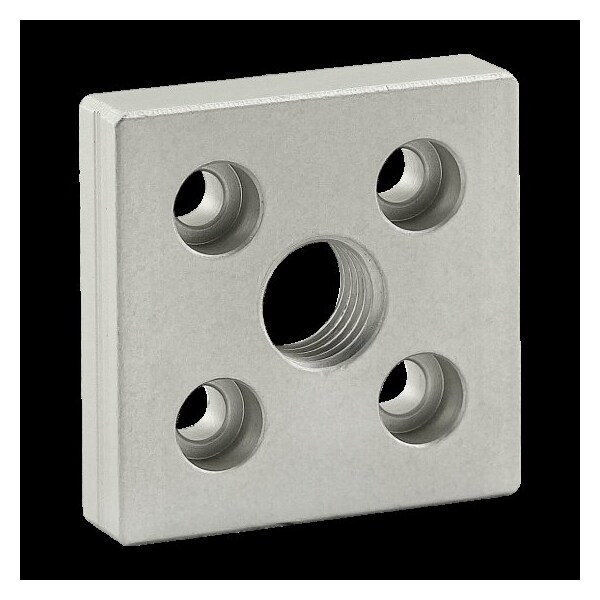 Base Plate 50mm X 50mm W/M16 Tap In Ctr