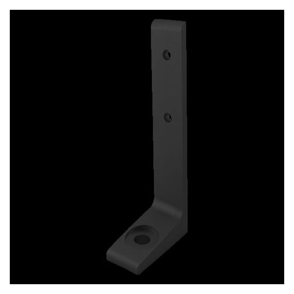 Blk 25S 25mm Floor Mount Econ Anchor Ft