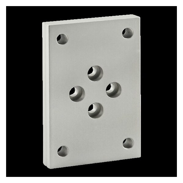 Flange Mount Caster Base Plate 25 S