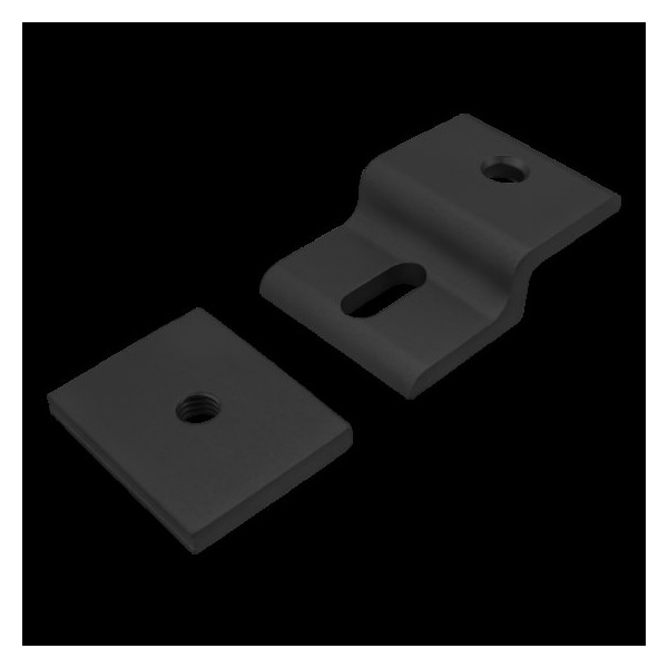 Single 25mm Mesh Retainer W/Back Plate