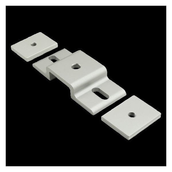 Double 25mm Mesh Retainer W/Back Plate