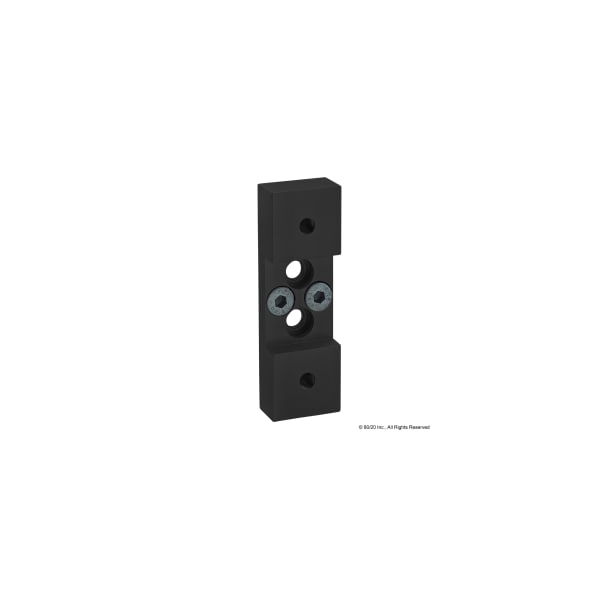 Black 25 S Roller Wheel Bracket