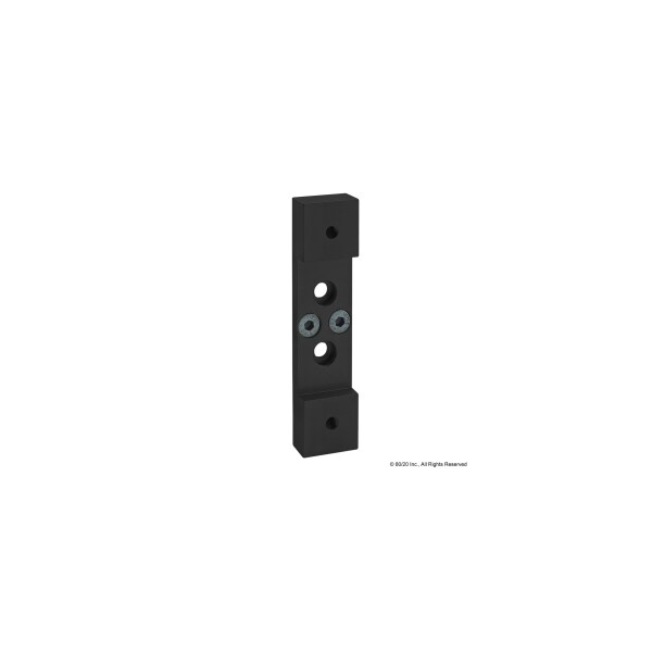 Black 25 S Roller Wheel Bracket