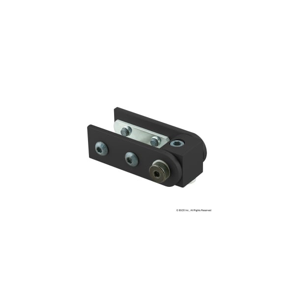 Rt Angle 90 Deg Living Hinge W/Strt Arms