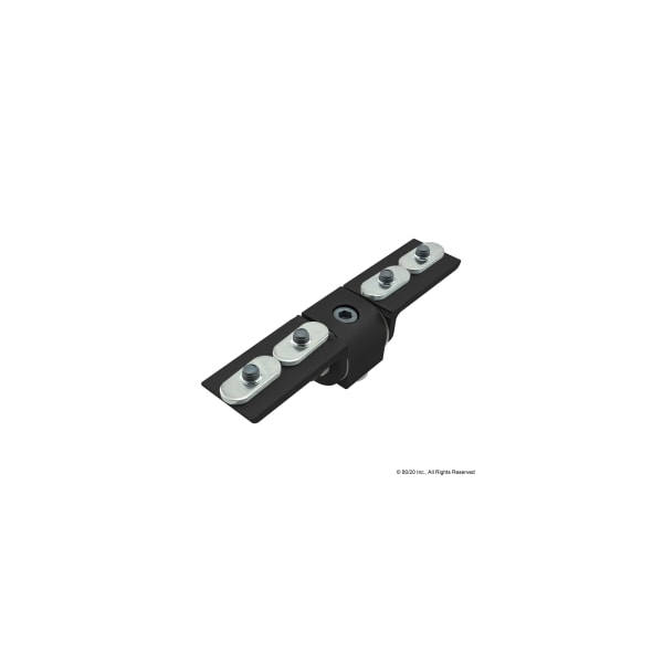 Rt Angle 90 Deg Living Hinge W/"L" Arm