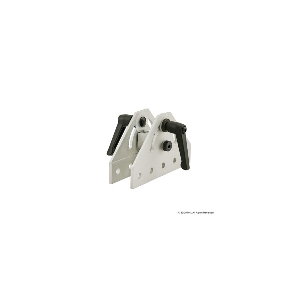 Dbl Pivot Assy W/L-Handles 180 Deg 25 S
