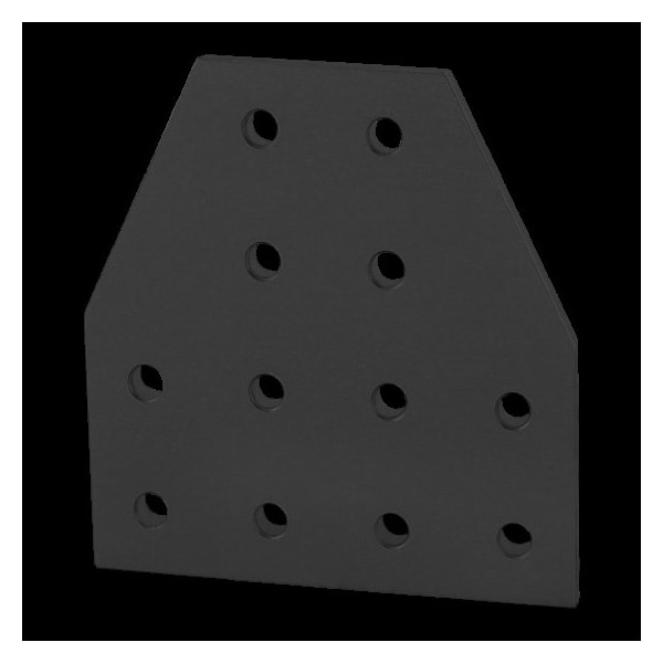 Black 25 S 12 Hole Tee Joining Plate