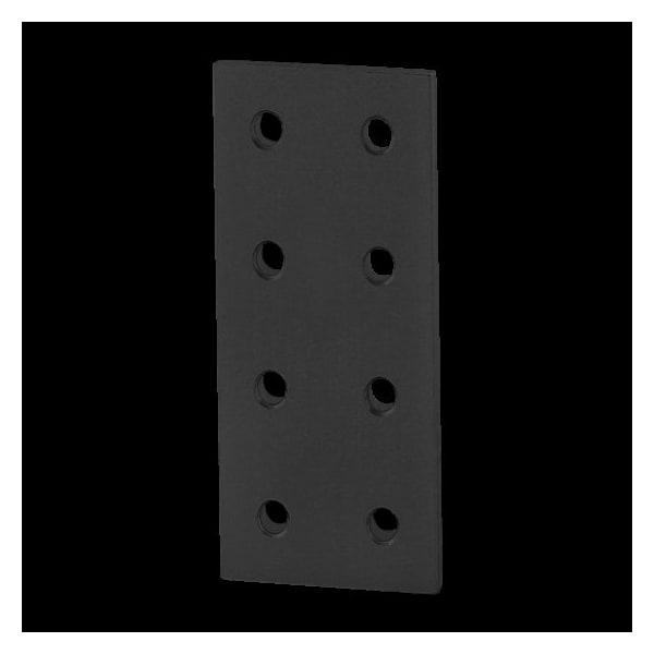 Black 25 S 8 Hole Joining Plate