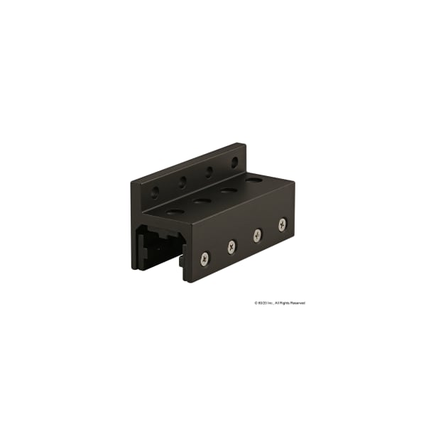 Black 25S Long Sgl Flange Linear Bearing